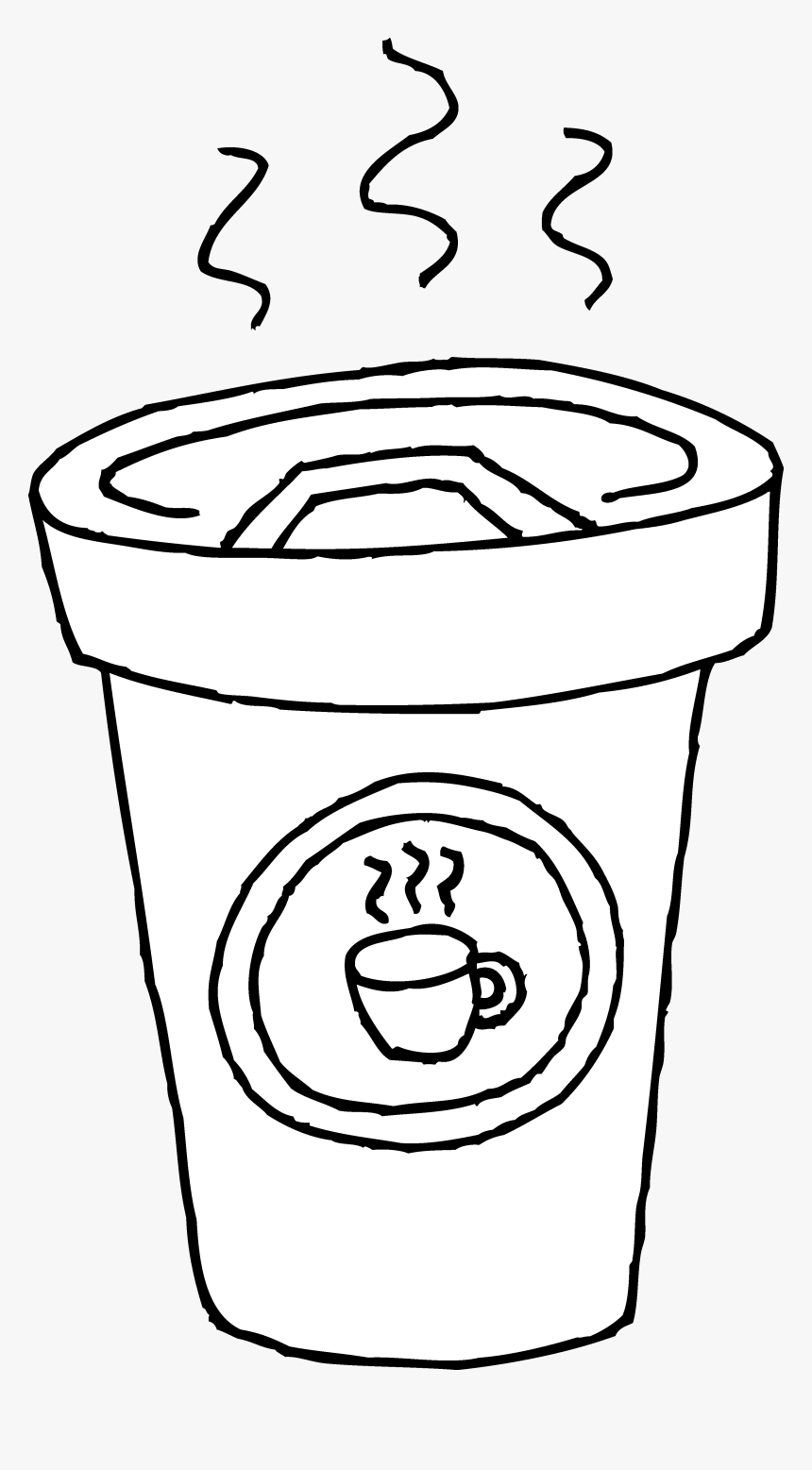 Cartoon Coffee Paper Cup, HD Png Download , Transparent Png Image - PNGitem