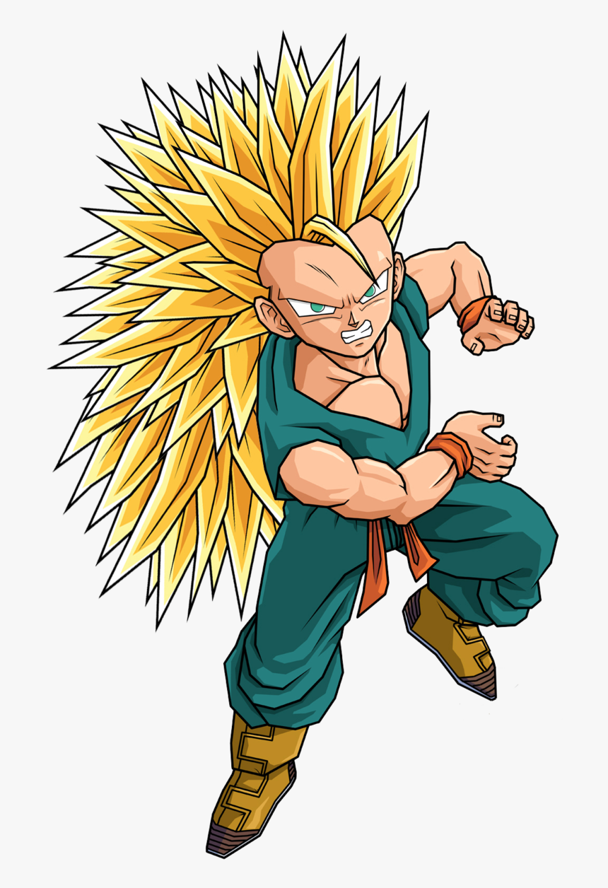 Ssj3 Kid Trunks By Spinoinwonderland Ssj3 Kid Trunks - Kid Trunks Super Saiyan 2, HD Png Download