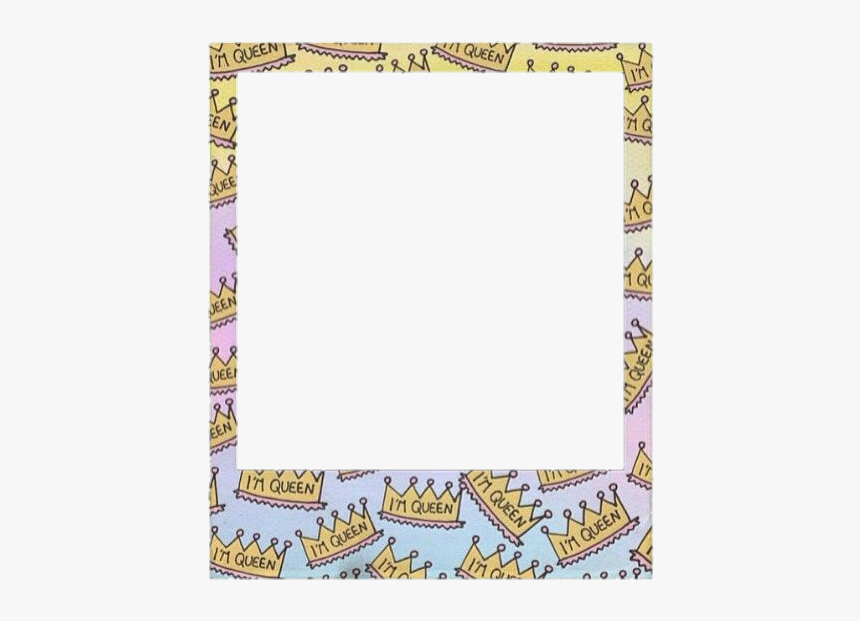 #polaroid #tumblr #dudahmt - Queen Polaroid Png Transparent, Png Download