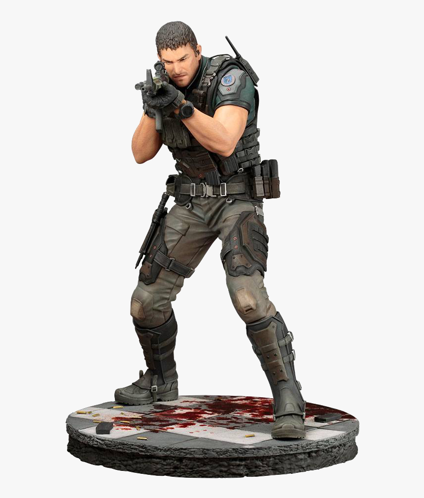 Kotobukiya Resident Evil Vendetta Chris Redfield Artfx - Chris Resident Evil Figurine, HD Png Download
