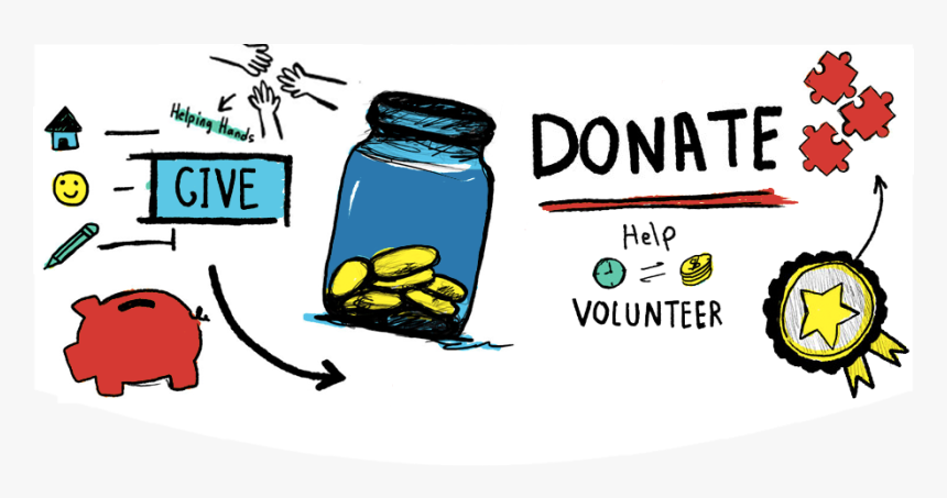 Charity Works Image Cartoons, HD Png Download