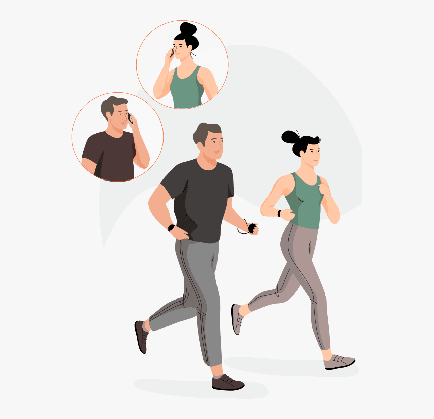 Jogging, HD Png Download