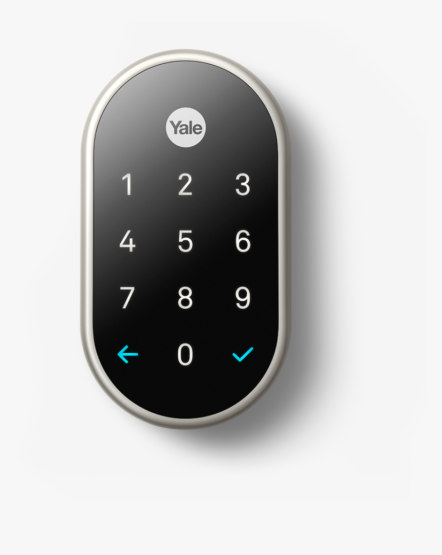 Nest Yale Lock , Png Download - Nest Yale Lock Gold, Transparent Png