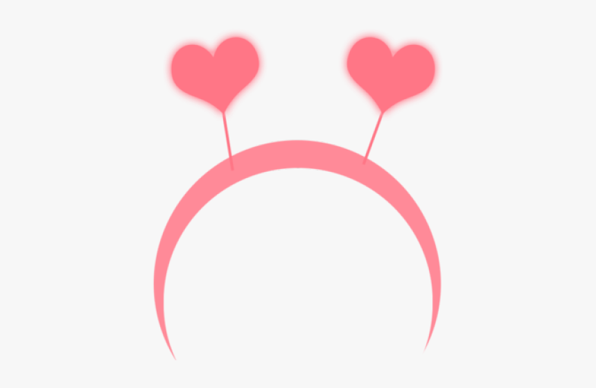 Heart Headband Clipart, HD Png Download
