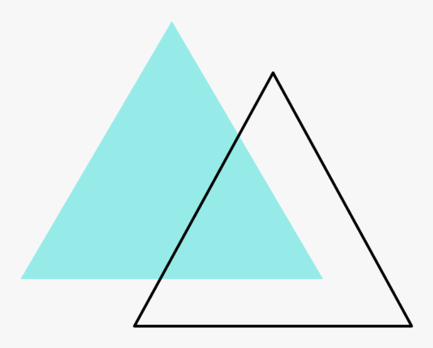 #triangles #stickers - Triangle, HD Png Download