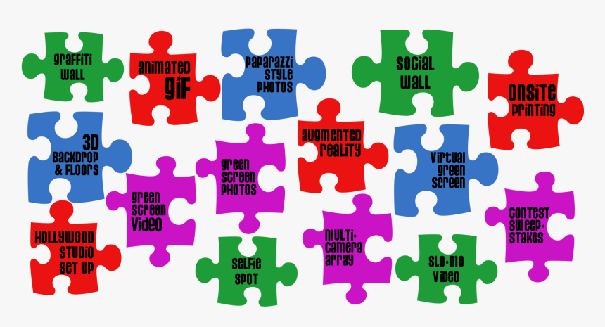 Transparent Free Clipart Puzzle Pieces, HD Png Download