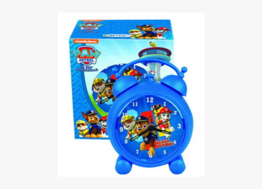 Budík Do Chlapeckého Pokoje Paw Patrol / Tlapková Patrola - Kinderwekker Paw Patrol, HD Png Download