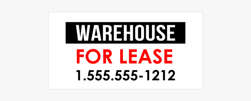 Warehouse For Lease Banner, HD Png Download