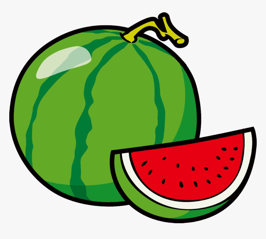 Coloring Book Clip Art Transprent Png Free - Watermelon Fruit Clip Art, Transparent Png