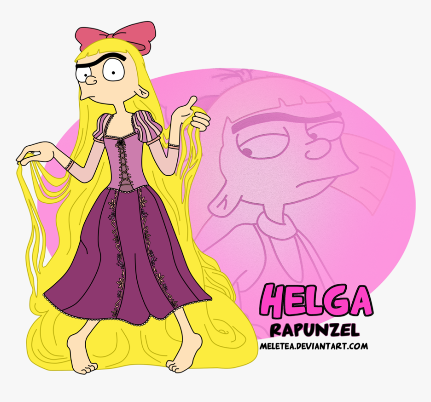 Helga As Rapunzel, HD Png Download
