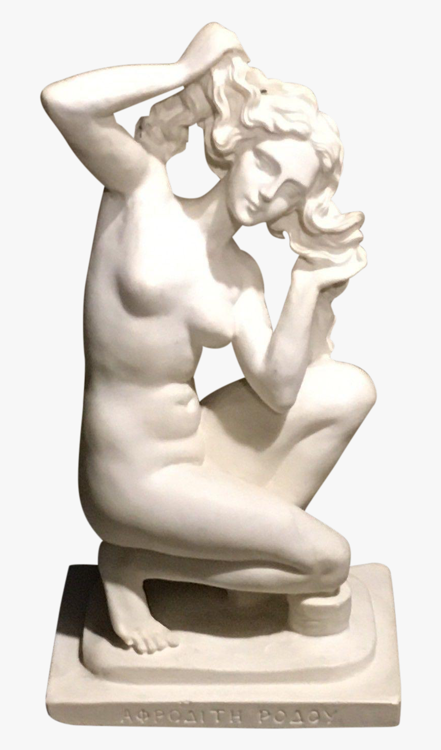 Vintage Handmade Statue Greece - Statue, HD Png Download