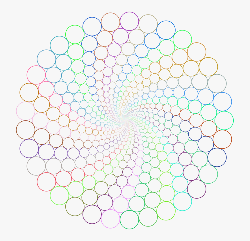 Symmetry,area,circle - Circle, HD Png Download