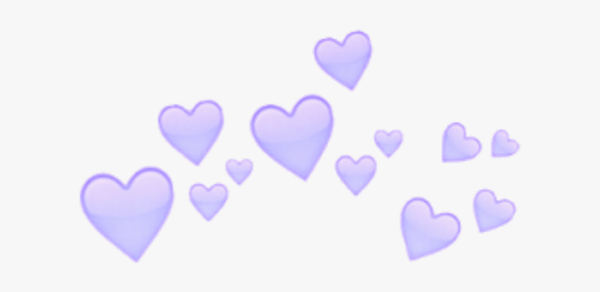 #love #heart #purple #heartoverlay #emoji #iconhelp - Green Heart Head Png, Transparent Png