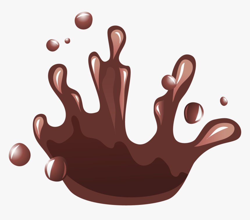 Chocolate Drop Png, Transparent Png