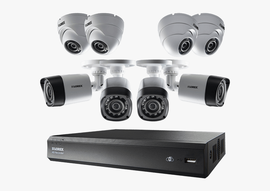 16 Channel Series Security Dvr System With 720p Hd - Lorex 16 Channel Dvr, HD Png Download