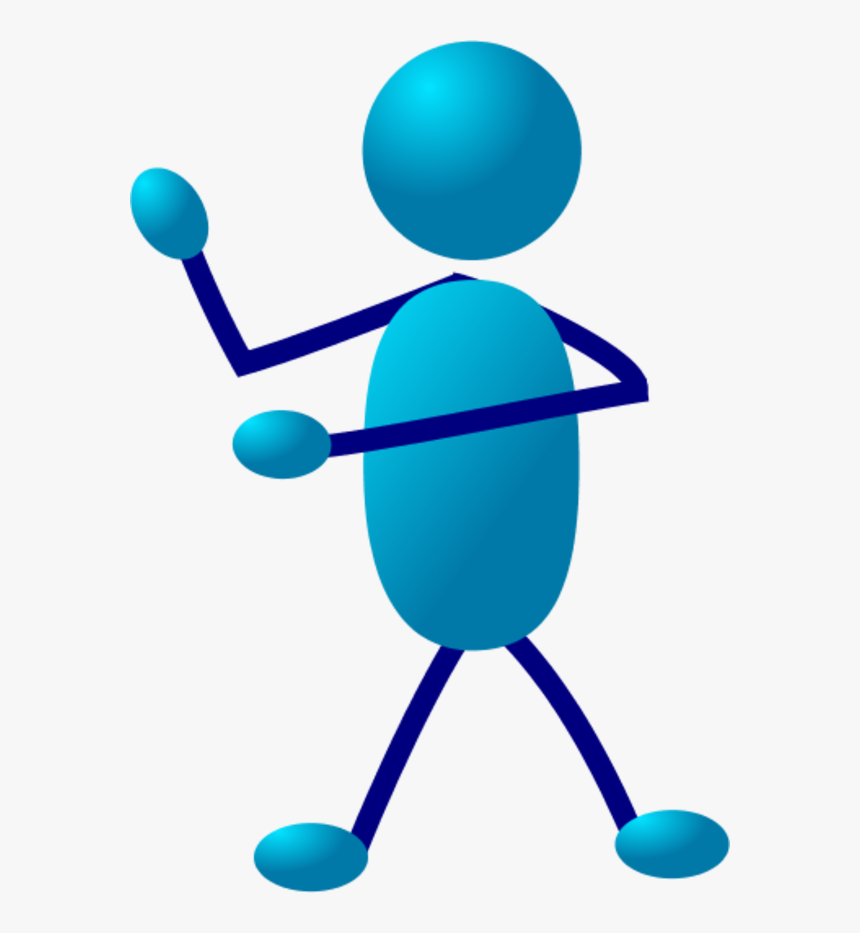 Stick Man Figure Using Arms - Stickman Clipart, HD Png Download