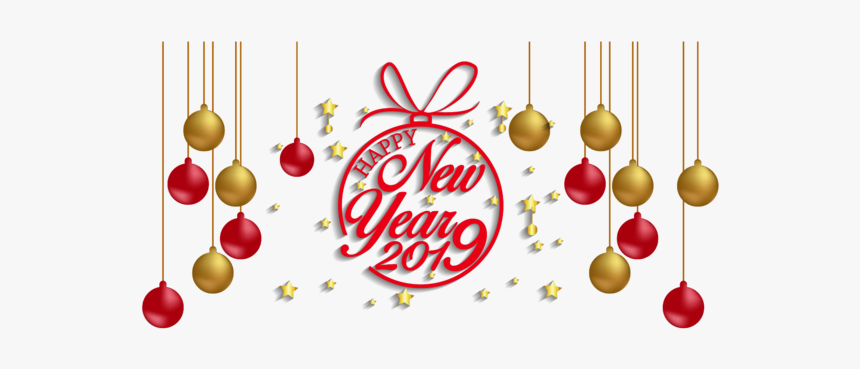 Happy New Year Vector Png, Transparent Png
