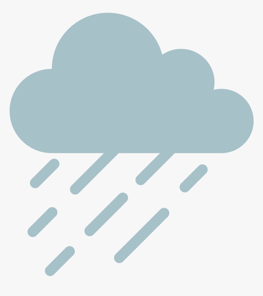 File Fxemoji U1f327 Svg Transparent Rain Cloud Emoji, HD Png