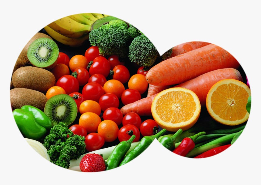 Gamme Variée De Fruits Et Légumes - Aliments Riches En Vitamines, HD Png Download