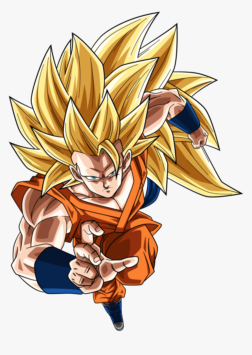 Goku Super Sayayin 3 Hd Png Download Transparent Png Image