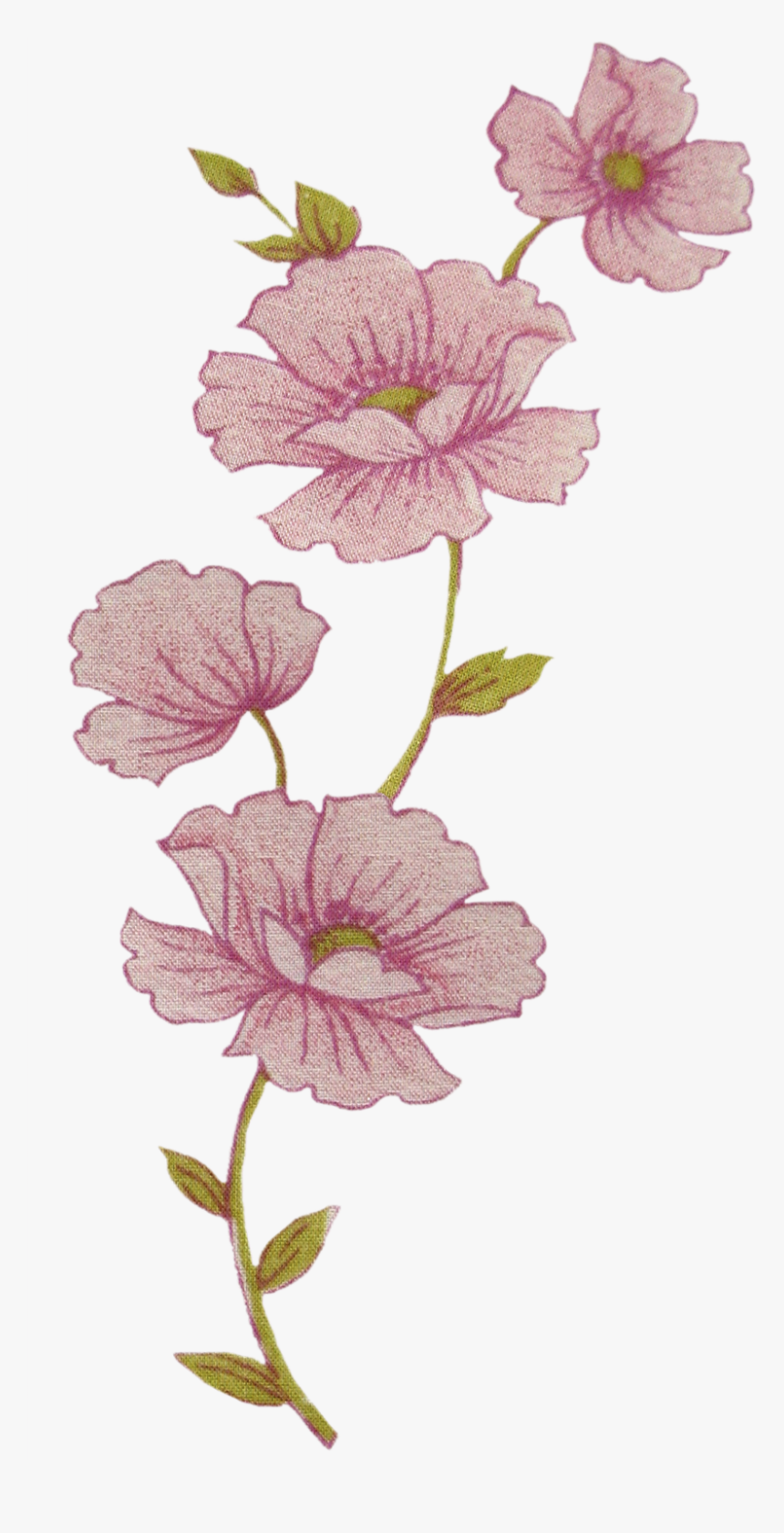 Flores De Tela Y Papel Rosas, HD Png Download