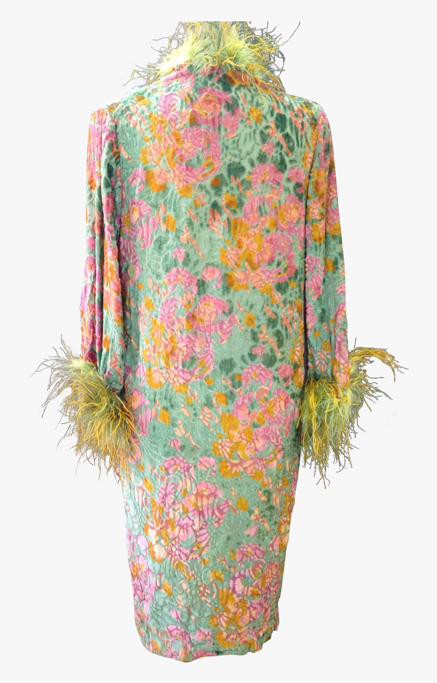 Transparent Single Peacock Feathers Png - Day Dress, Png Download