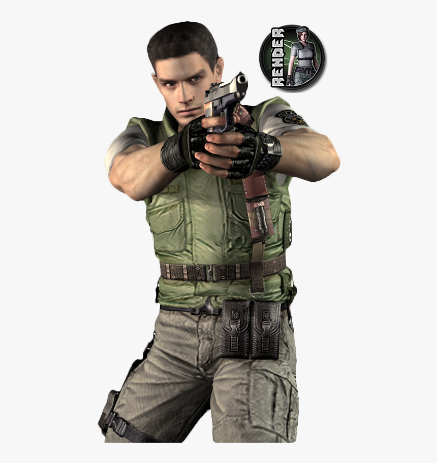 Chris Redfield Re Remake, HD Png Download