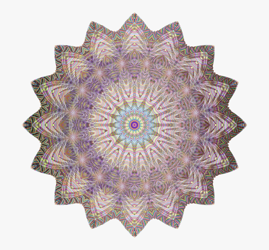 Mandala Gekleurd, HD Png Download