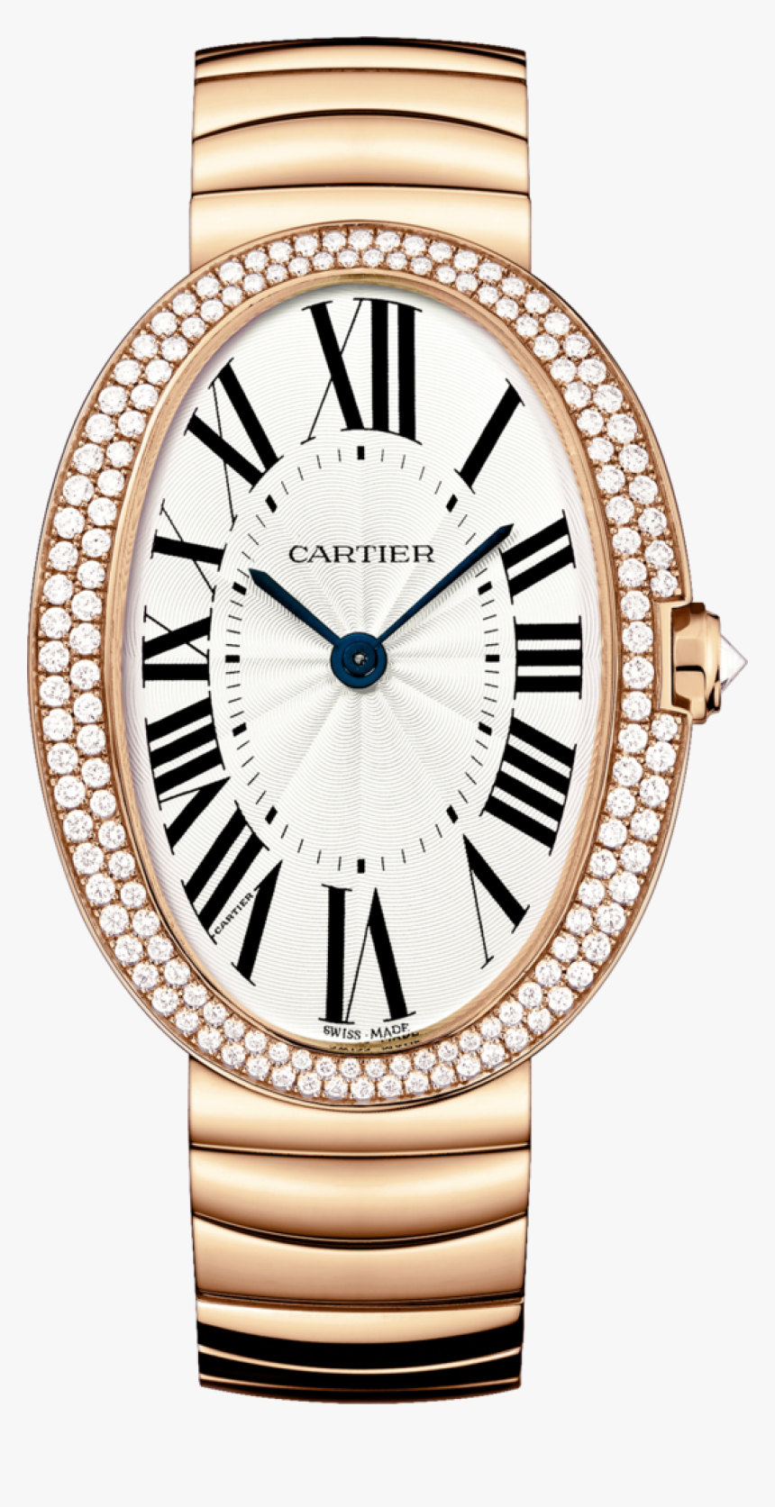 Baignoire Large Model Wb520003 Pink Gold Watch - Baignoire De Cartier, HD Png Download
