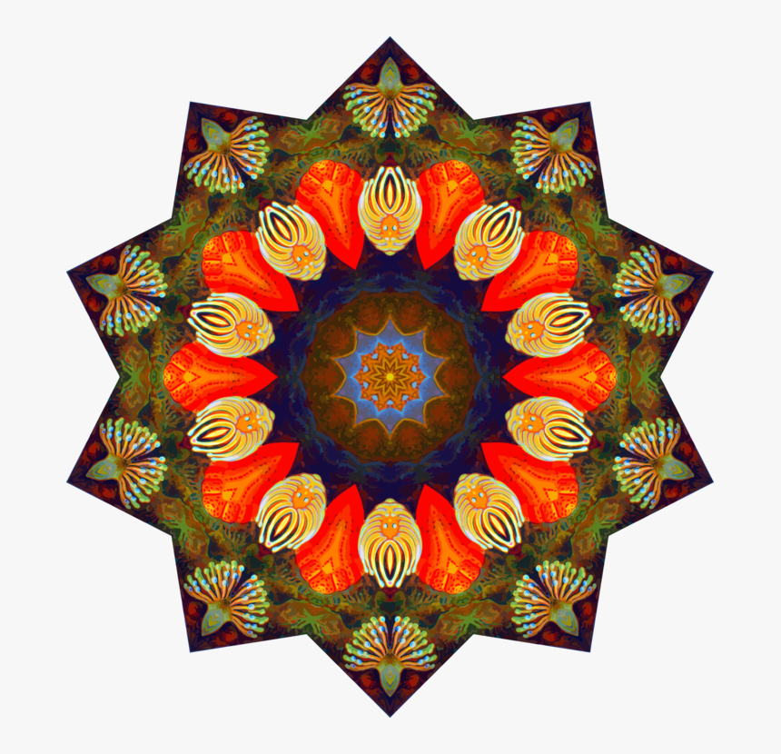 Art,symmetry,textile - Motif, HD Png Download