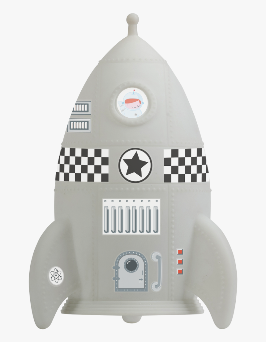 A Little Lovely Company Night Light Rocket - Raket Nachtlamp, HD Png Download