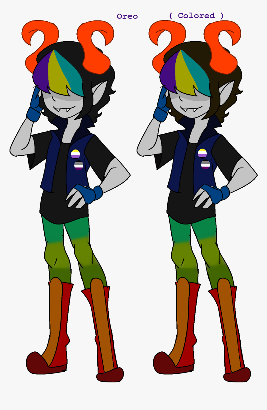 So I Finally Sat On My Ass And Drew Official Refs For - Cartoon, HD Png Download