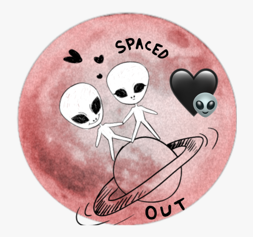 #aliens #space #cool - Cartoon, HD Png Download