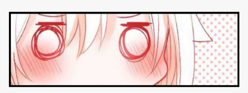 #blush #animegirl #anime #manga - Circle, HD Png Download