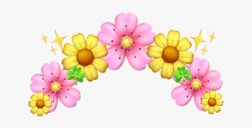 #freetoedit #sticker #flower #nature #emoji #flowercrown, HD Png Download