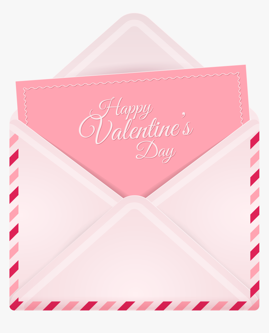 Happy Valentines Day Envelope, HD Png Download