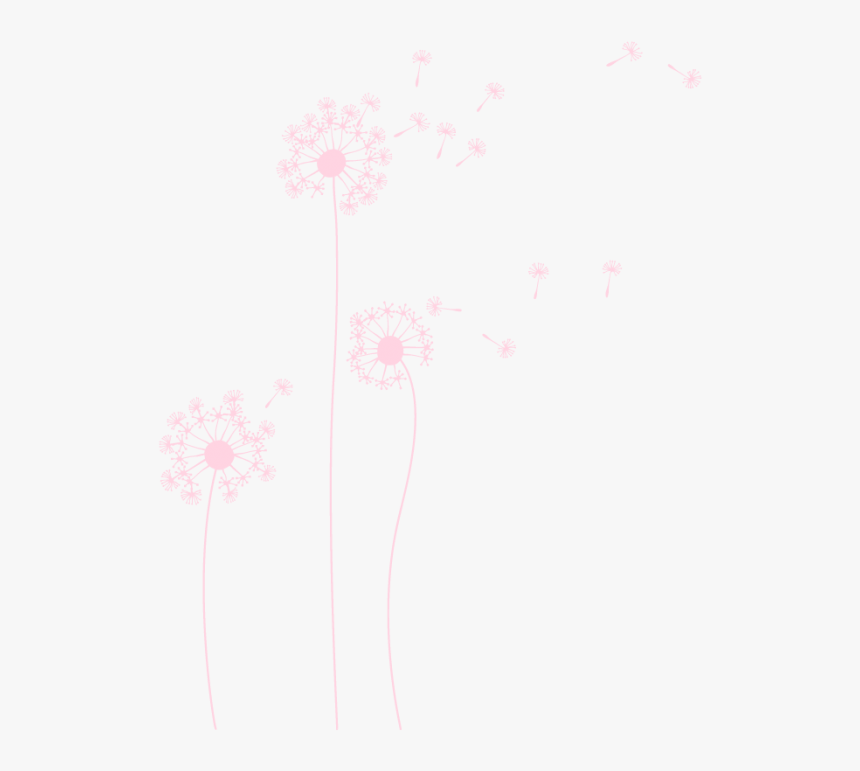 Dandelion Vinyl Sticker - Dientes De Leon Png, Transparent Png