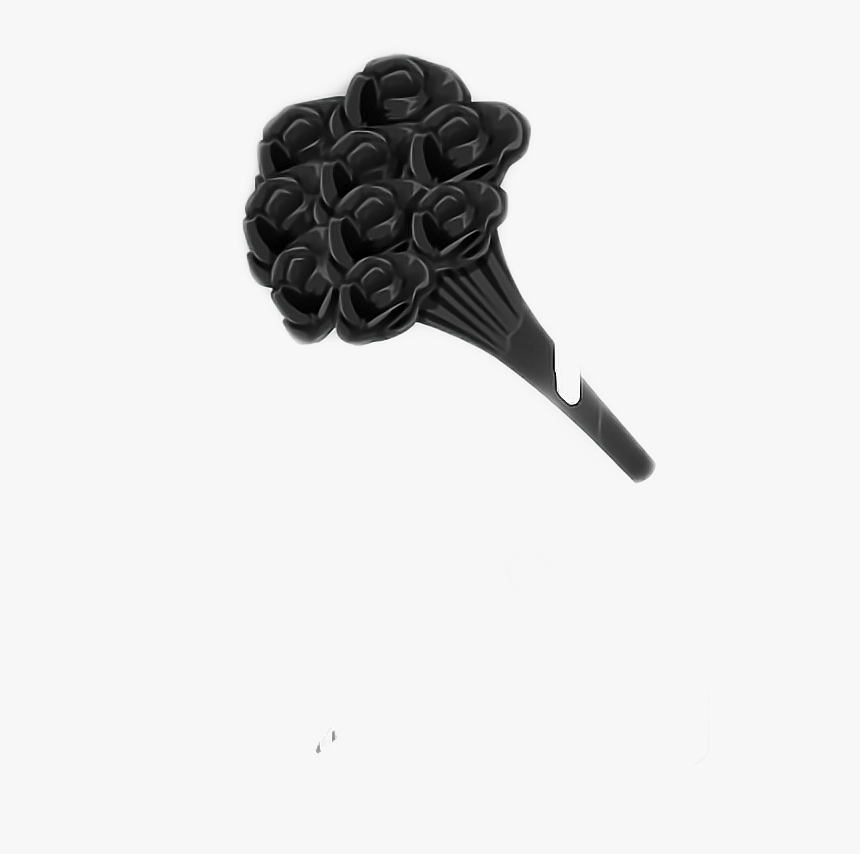 #bouquet #blackrose #roses #freetoedit - Cake Decorating, HD Png Download