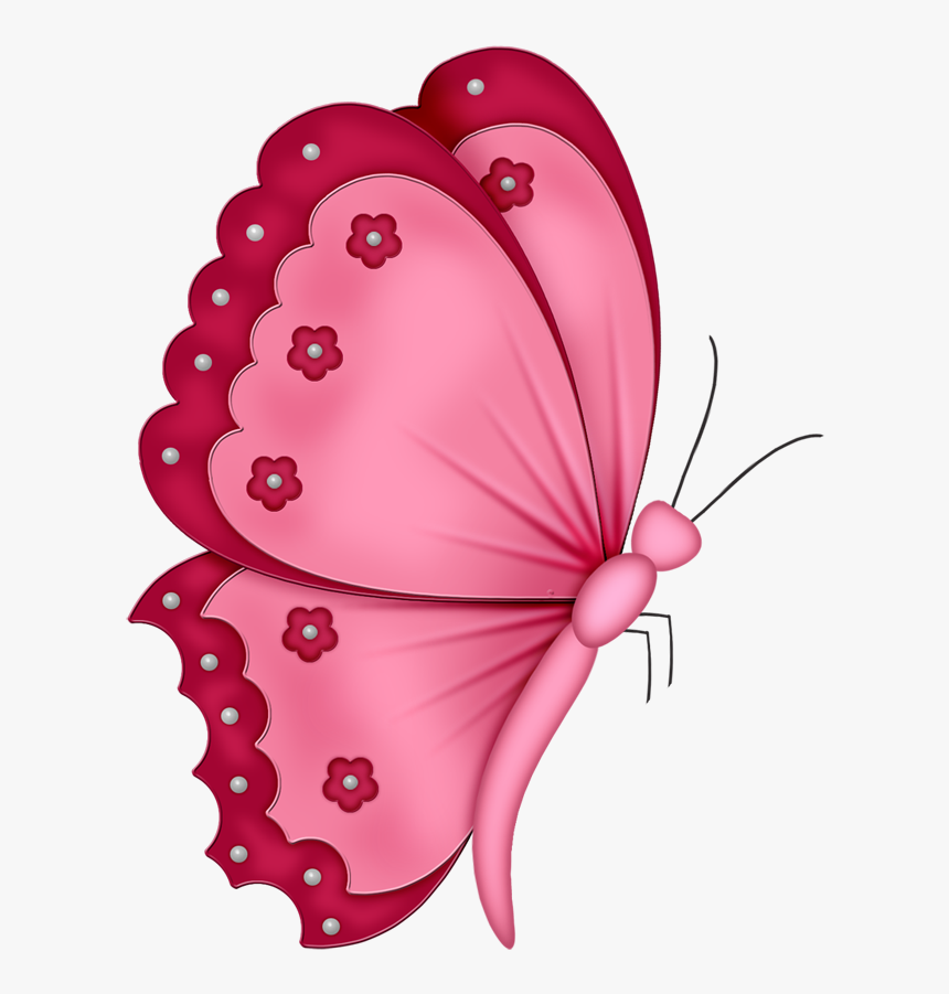 Butterfly Black And White Colour, HD Png Download