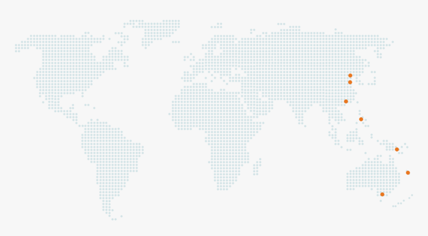World Map Dots - World Map Transparent Dot, HD Png Download