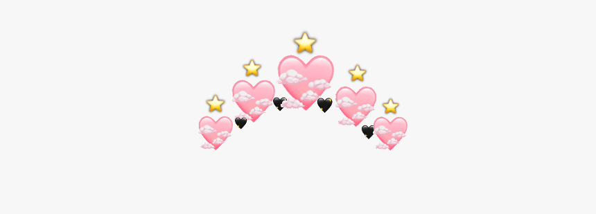 #picsart #emoji #crown #coronadecorazones #edit - Elephant, HD Png Download