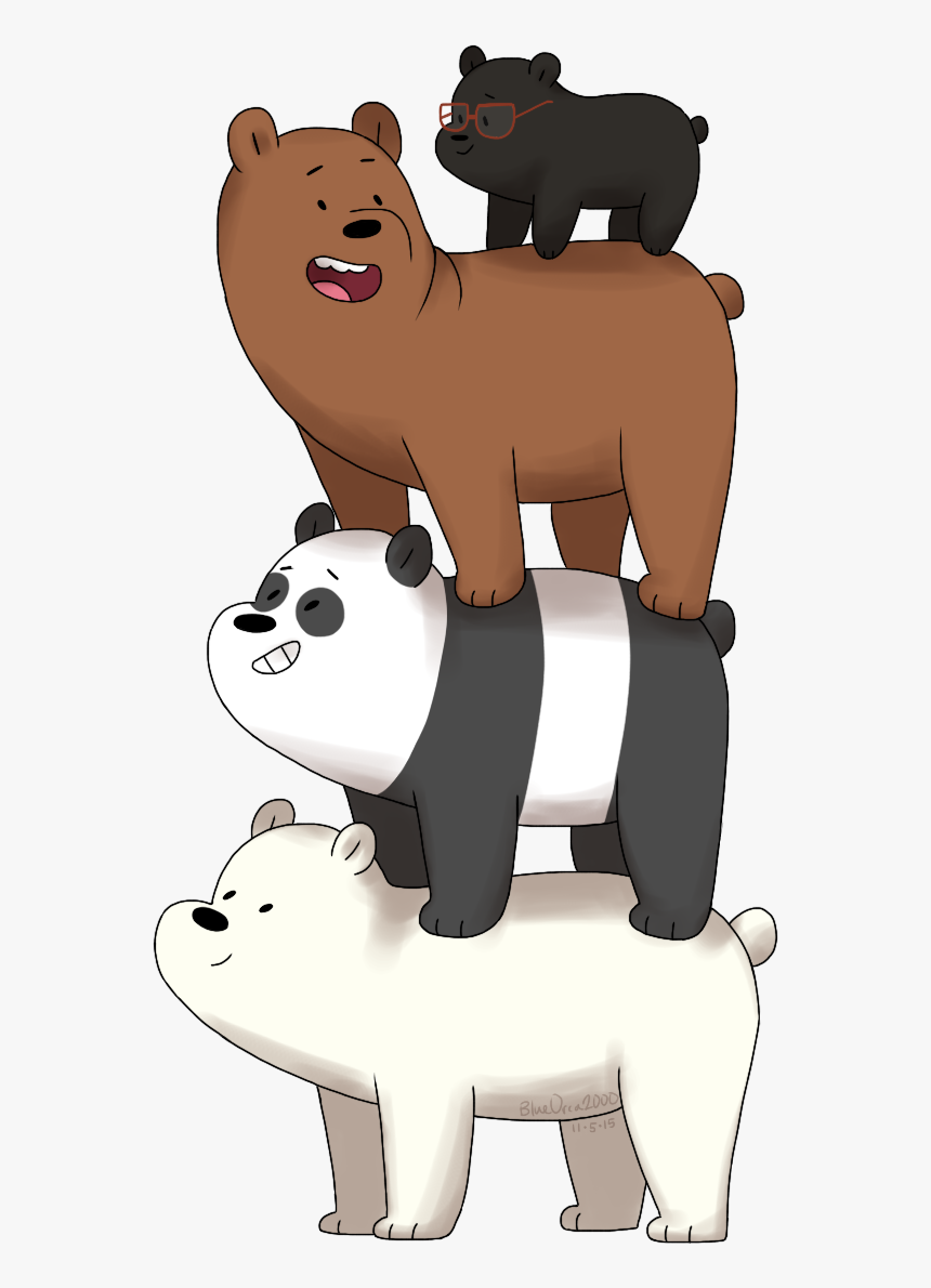We Bare Bears Black Bear, HD Png Download