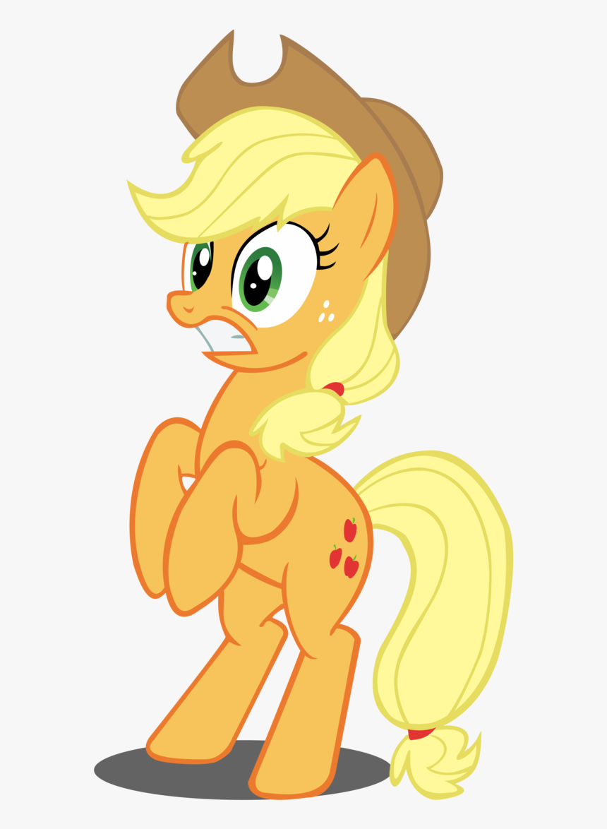 Applejack Scared, HD Png Download