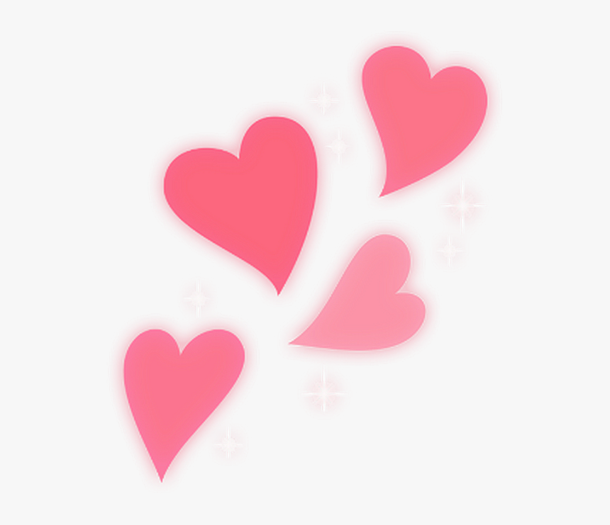 #love #cute #starlight #luminous #neon #colorful #blingbling - Heart, HD Png Download