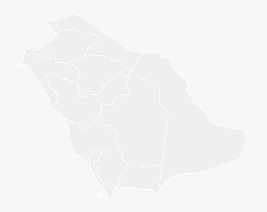 Printable Outline , Blank Saudiarabia Map - Wind Resource Map Saudi Arabia, HD Png Download