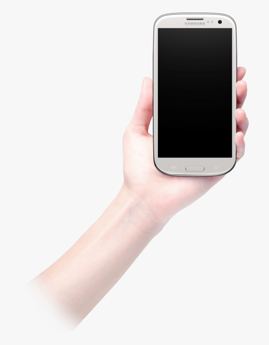 Samsung Galaxy S3 - Png Mano Con Celular, Transparent Png