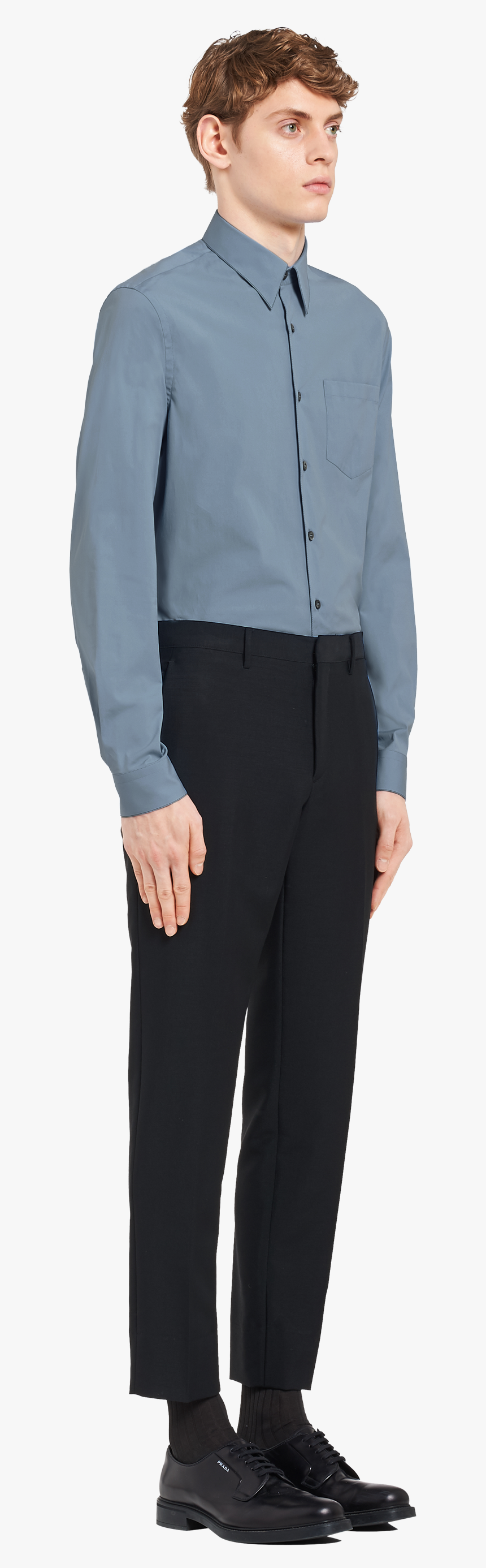 Stretch Poplin Shirt - Standing, HD Png Download