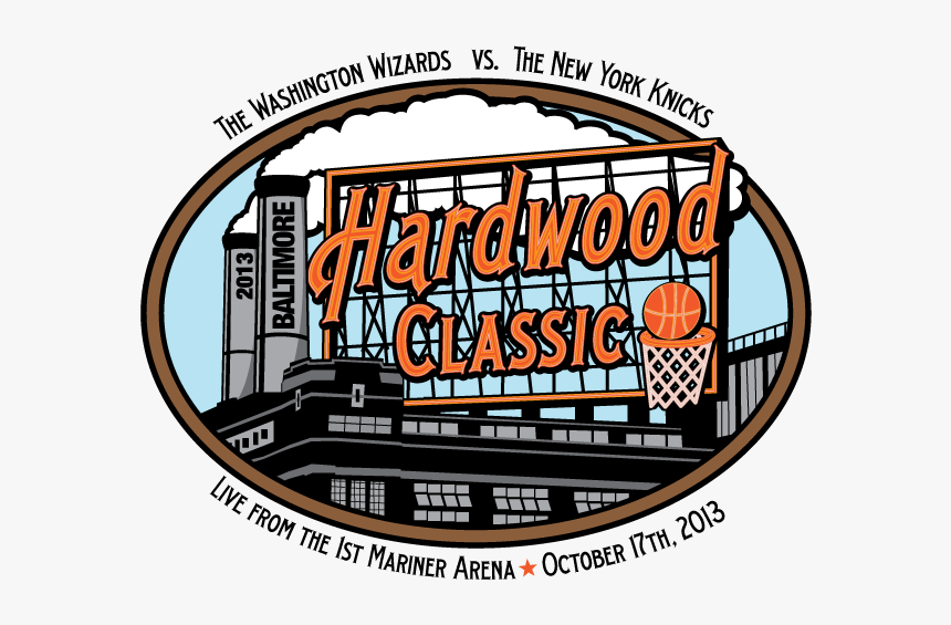 Hardwood Classic Logo V1 W Words, HD Png Download