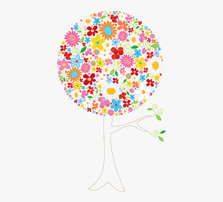 Free Clipart Heart And Flowers, HD Png Download