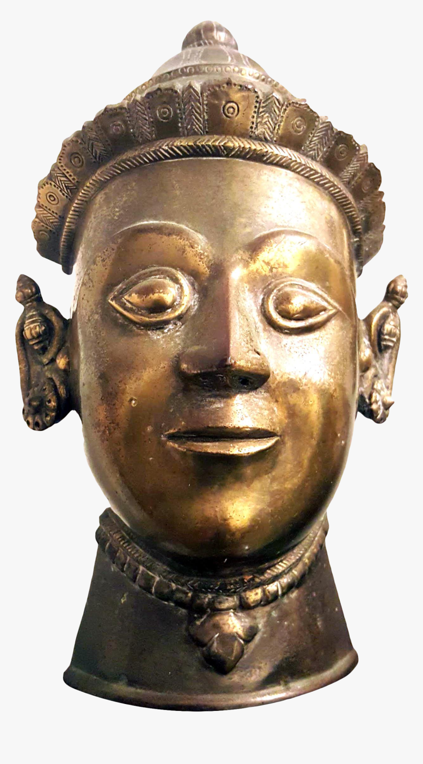 19th Century Thai Siamese Palace Guard - Bronze Sculpture, HD Png Download